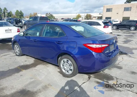 2015 Toyota Corolla S из США, поврежденный, VIN 5YFBURHEXFP222318